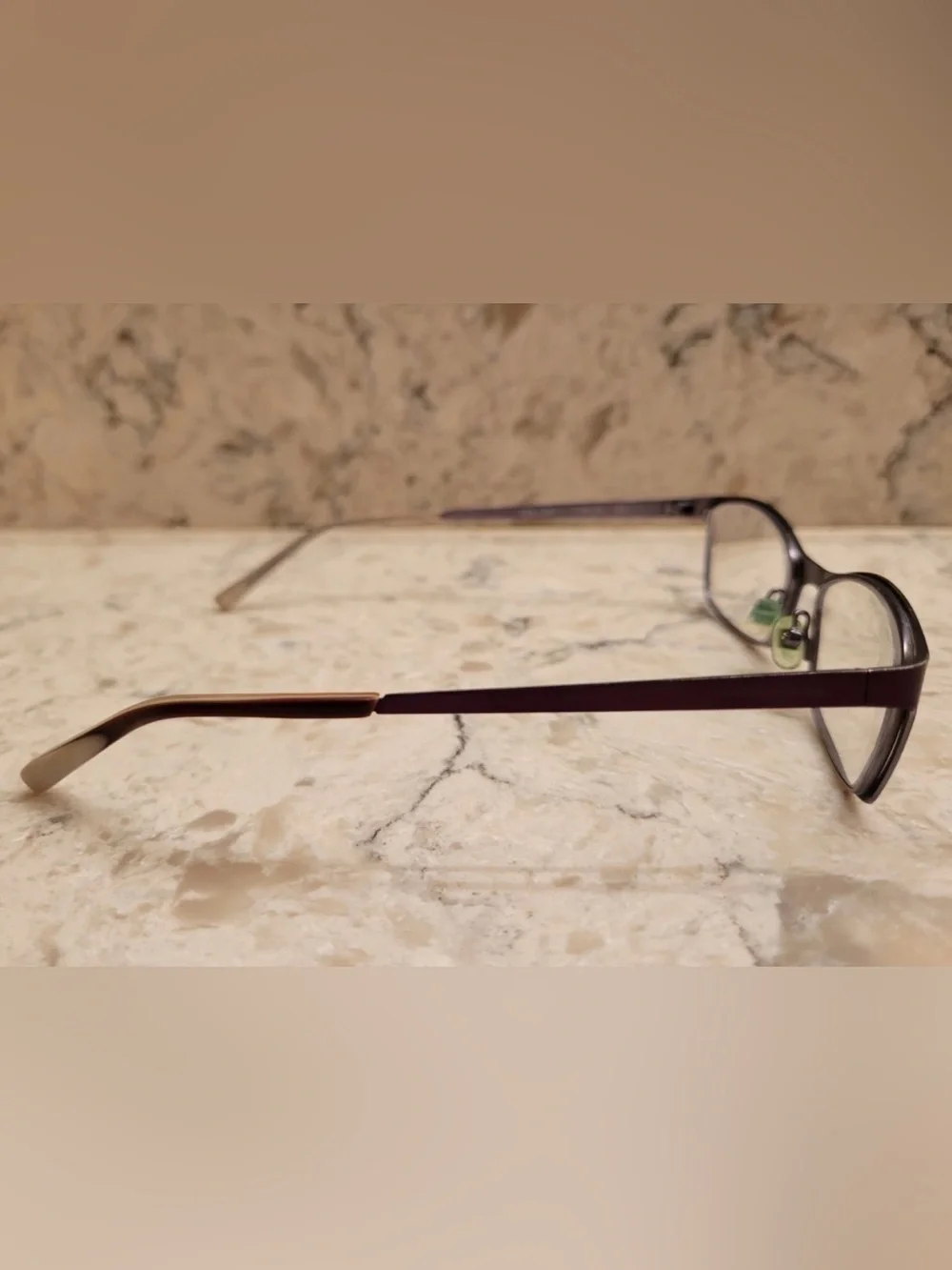Prodesign Denmark Titanium Purple Eyeglasses Frames Women’s 1258  40-45-135